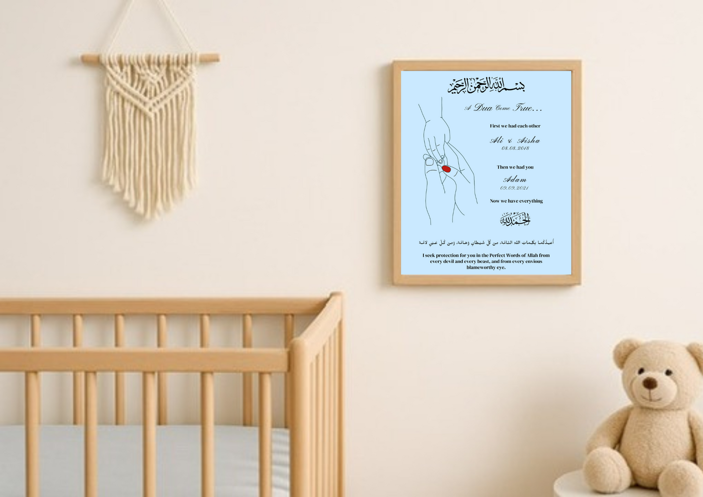 Baby Announcement Print