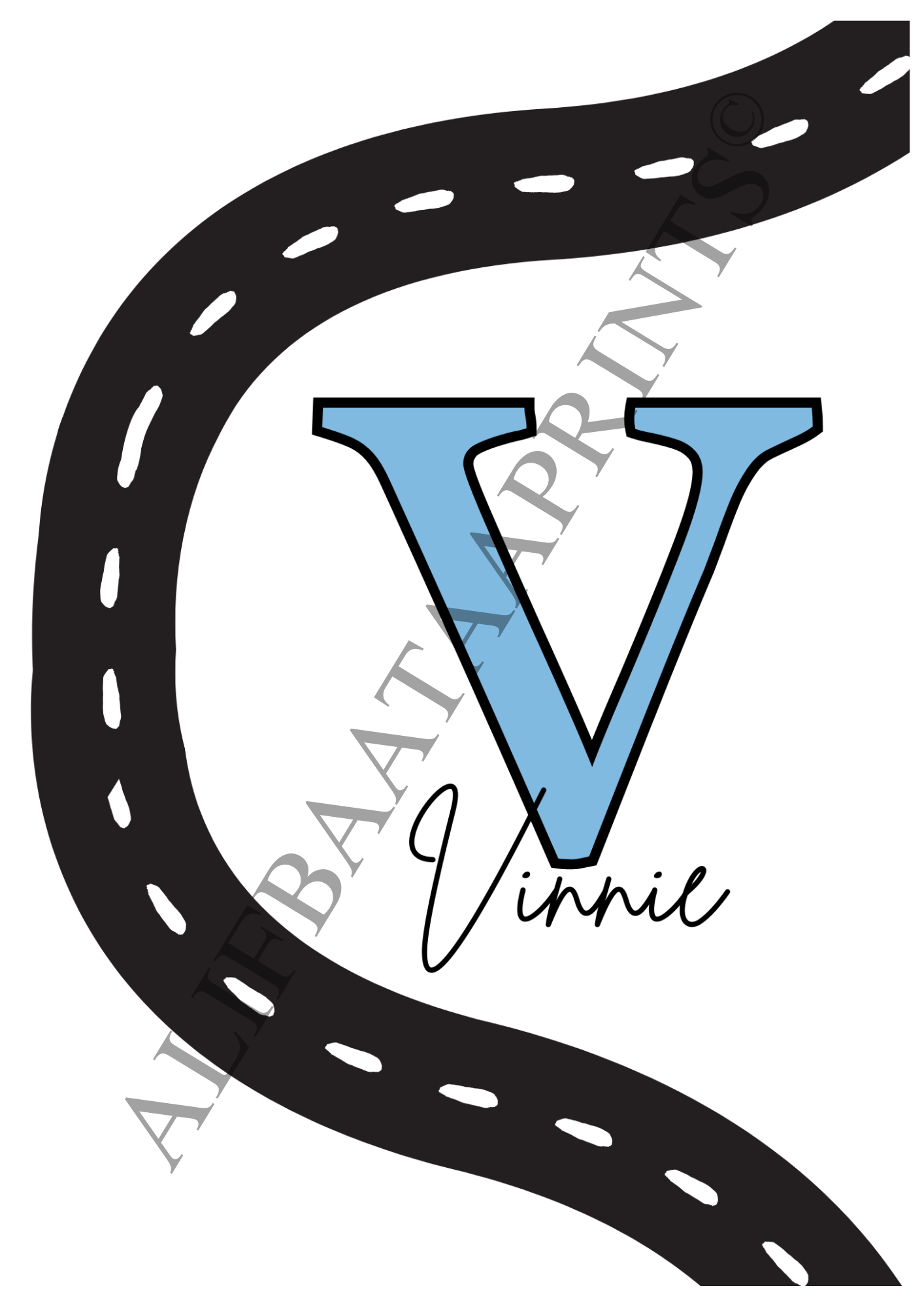 Personalised Car Wall Print Set – Set of 3