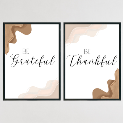 Inspirational Print Wall Set - Set of 2