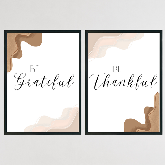 Inspirational Print Wall Set - Set of 2