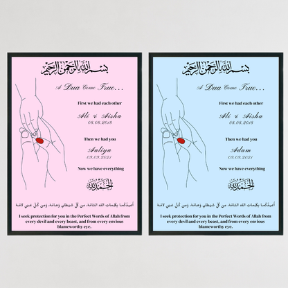 Baby Announcement Print